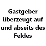 Gastgeber überzeugt auf und abseits des Feldes